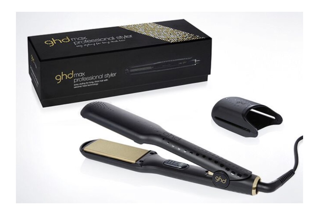 ghd Max Hair Straightener, Ceramic Flat Iron, Professional Hair Styler - wide 1